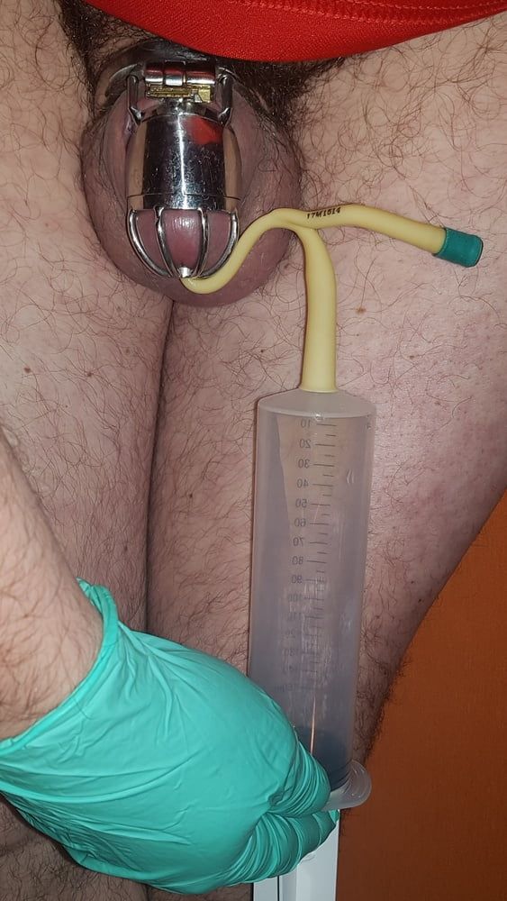Catheter sounding with my urine 2 #48