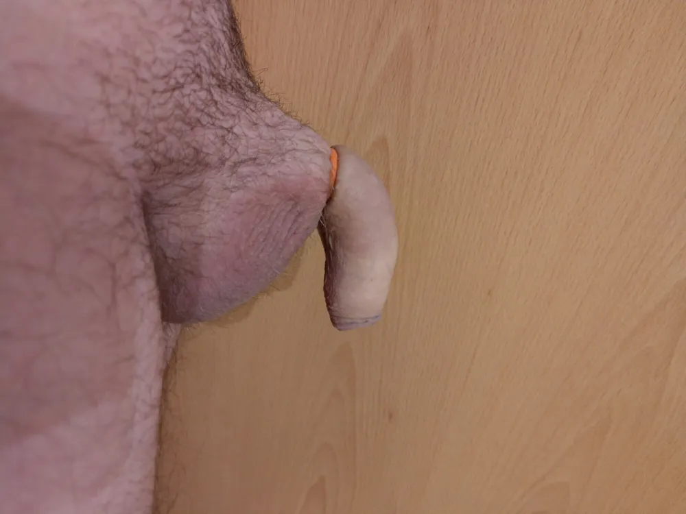 Flaccid cock banded #16