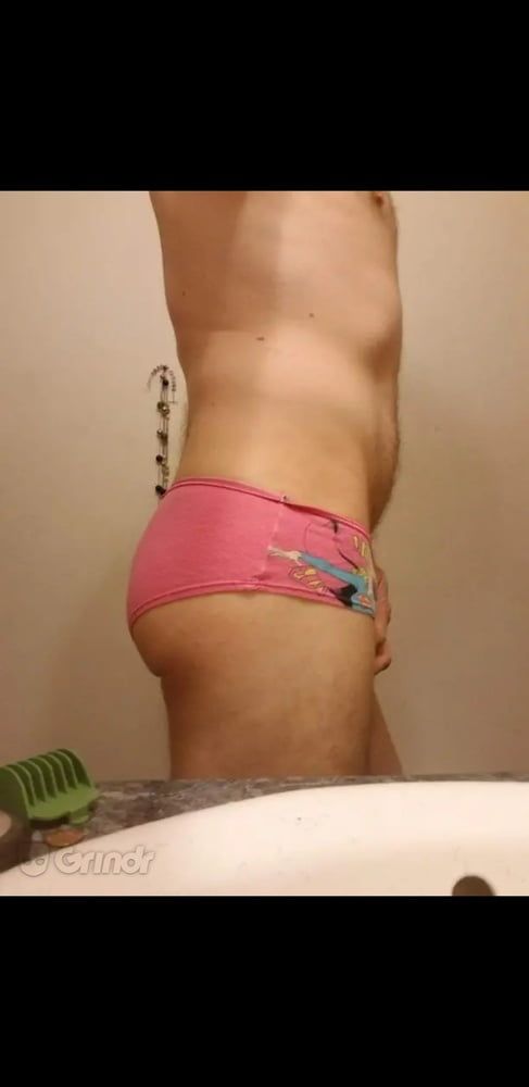 Sometimes its fun to do things like try on panties #4