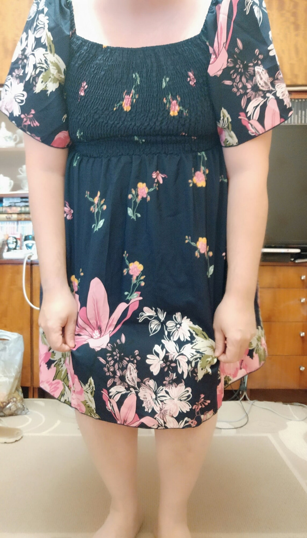 Sissy puts on a strapon and poses with it #38