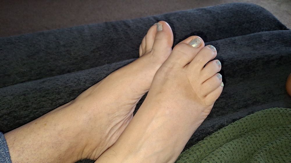 Barefoot footsie before sex #25