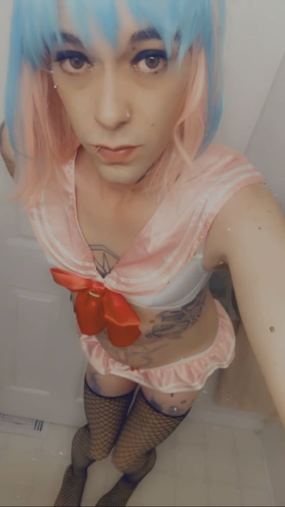 Cute Pink Cosplay Girl #37