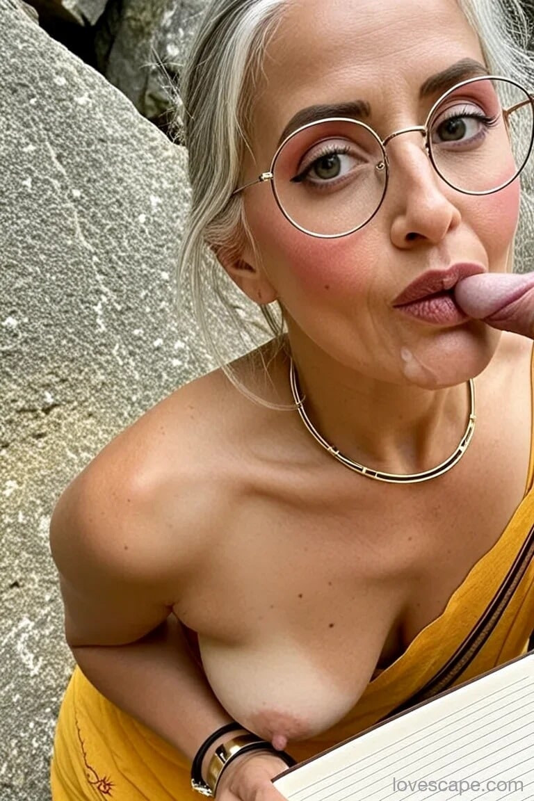 Indian GILF has a good time while mountain climbing! #6