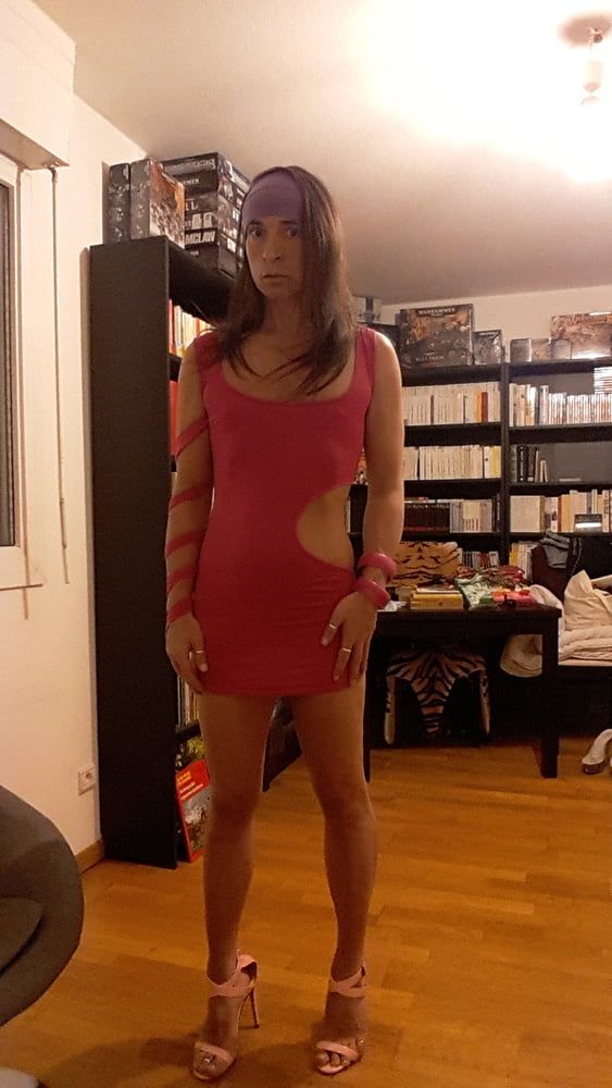 Tygra bitch in pink dress. #32