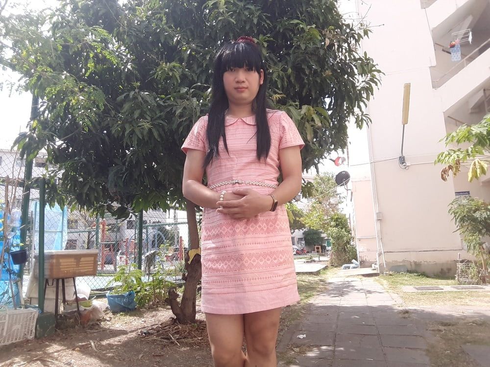 FN007 I&#039;m a kathoey in Thailand patterned dress EP2 #2