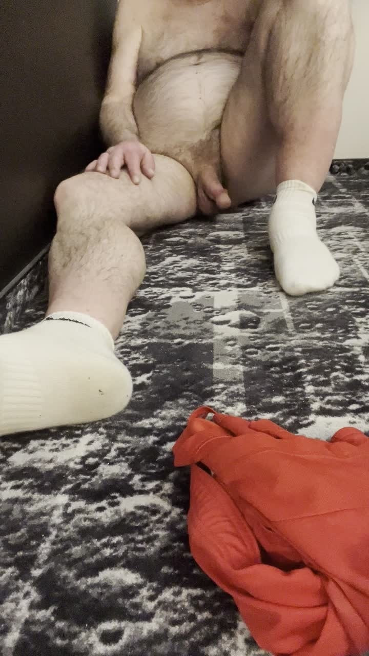 Coach Karl White Socks, Bare Feet Bare Balls 5835 #33