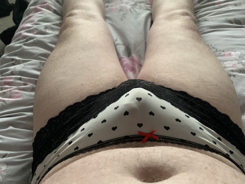 my wife knickers happy to model for you guys request mwe