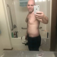 MY Double pierced dick