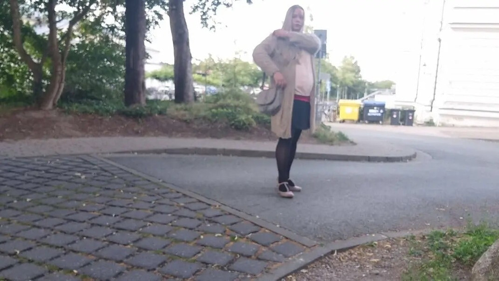 Crossdresser Janina exposed #22