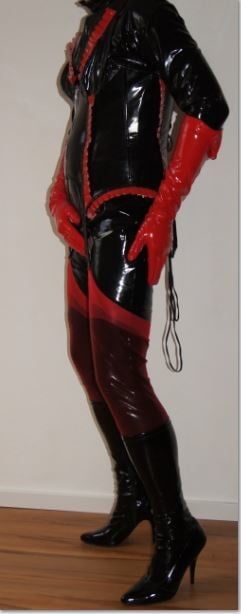 Black and Red Plastic #18