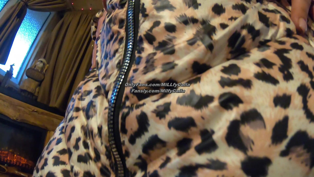 Leather Pants, Deepthroat & Messy Cum on My Jacket #5