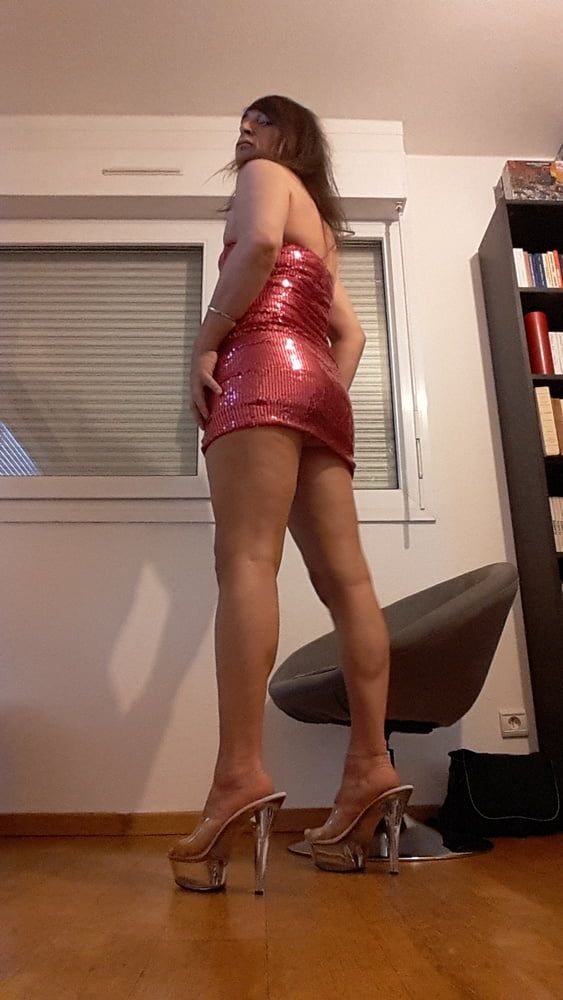 Tygra babe in her new pink dress. #41