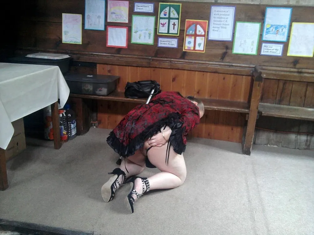 Milf Church Flashing and Sucking #18