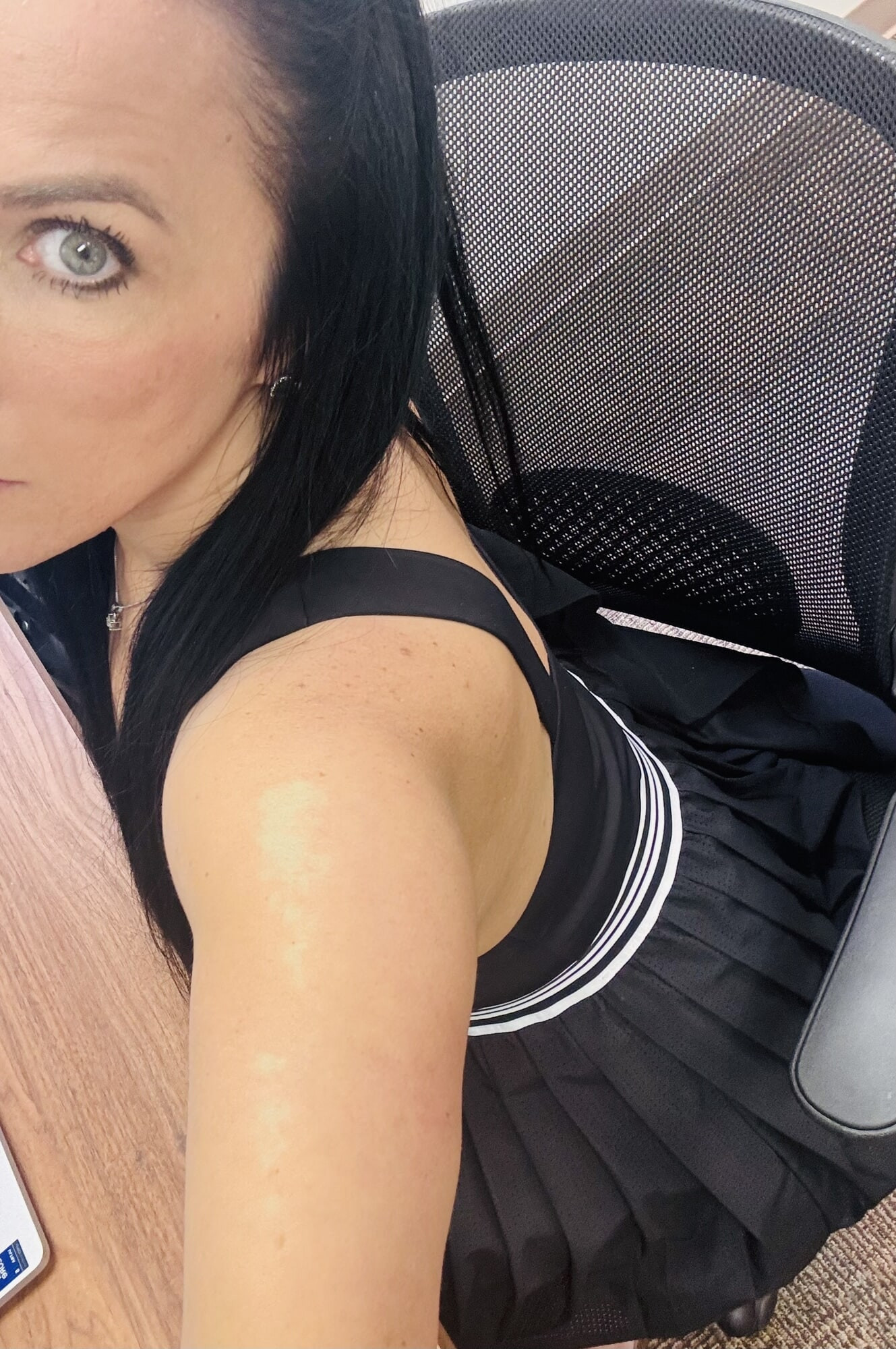 At my office waiting for you