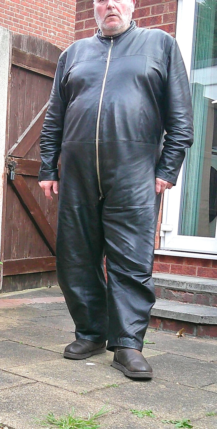 Leather overalls #3