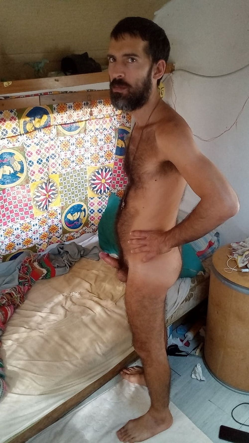 Handsome hairy man naked #23