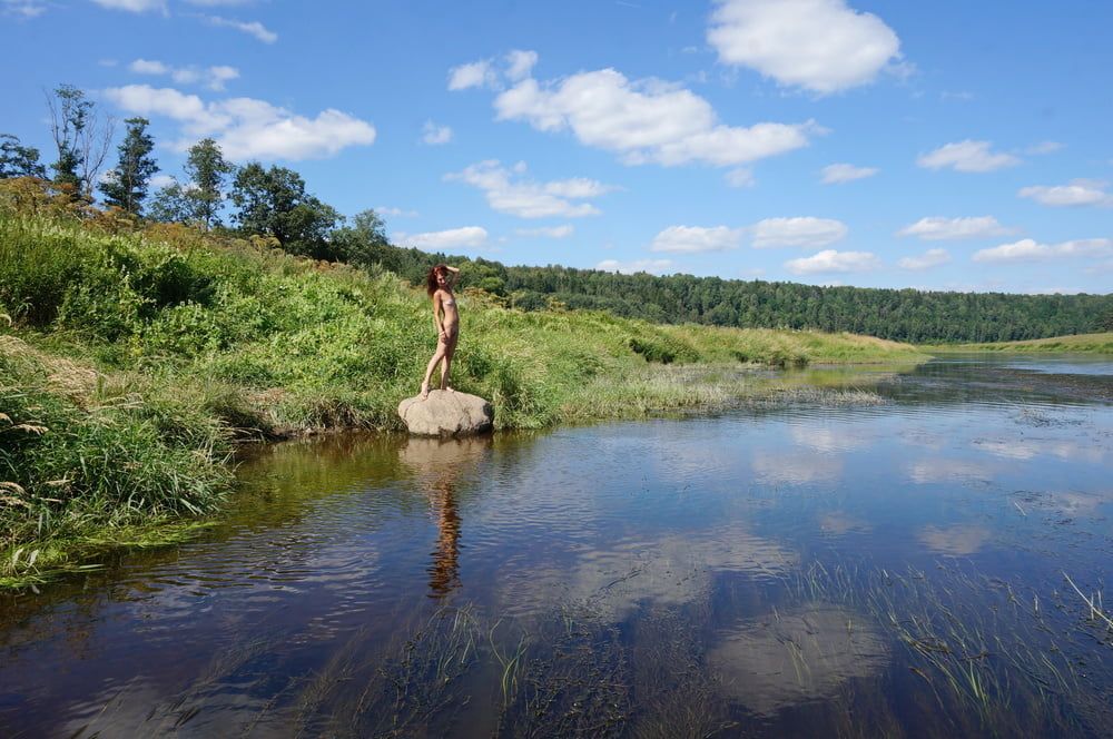 On the Stone in Volga-river #14