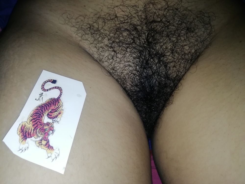 Tiger Tattoo On Pussy #2