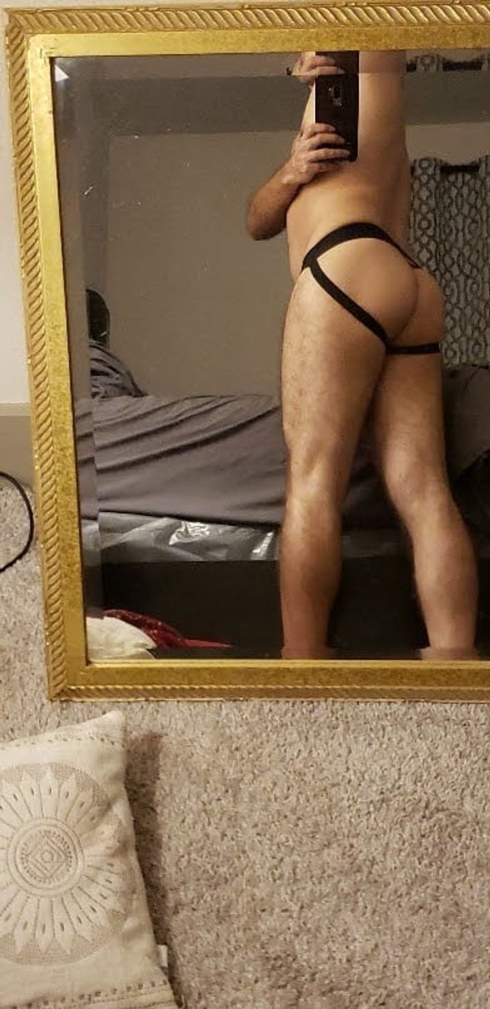 Feet, ass, cock, jockstrap  #2