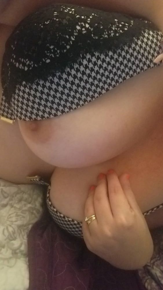 Pretty new  bra needs to be shown off milf housewife  #24