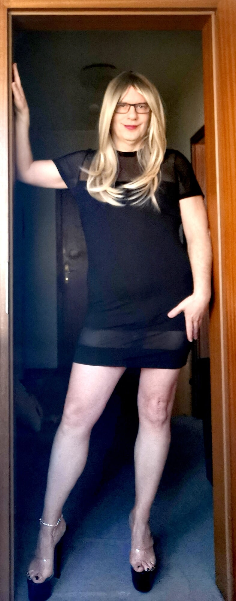 Curvy Dress With Contrast #4