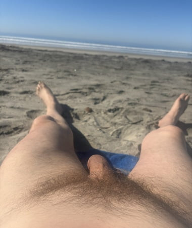 My Cute Little Dick at the Beach