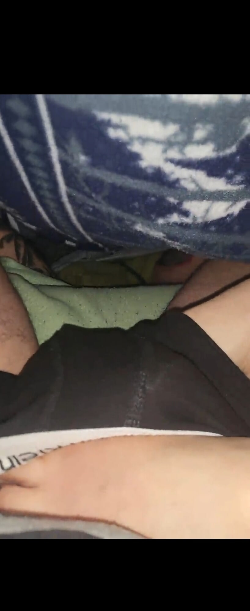 Footjob black nails  #19