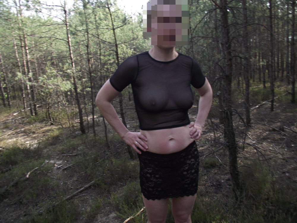 Barely dressed forest wanderer #4