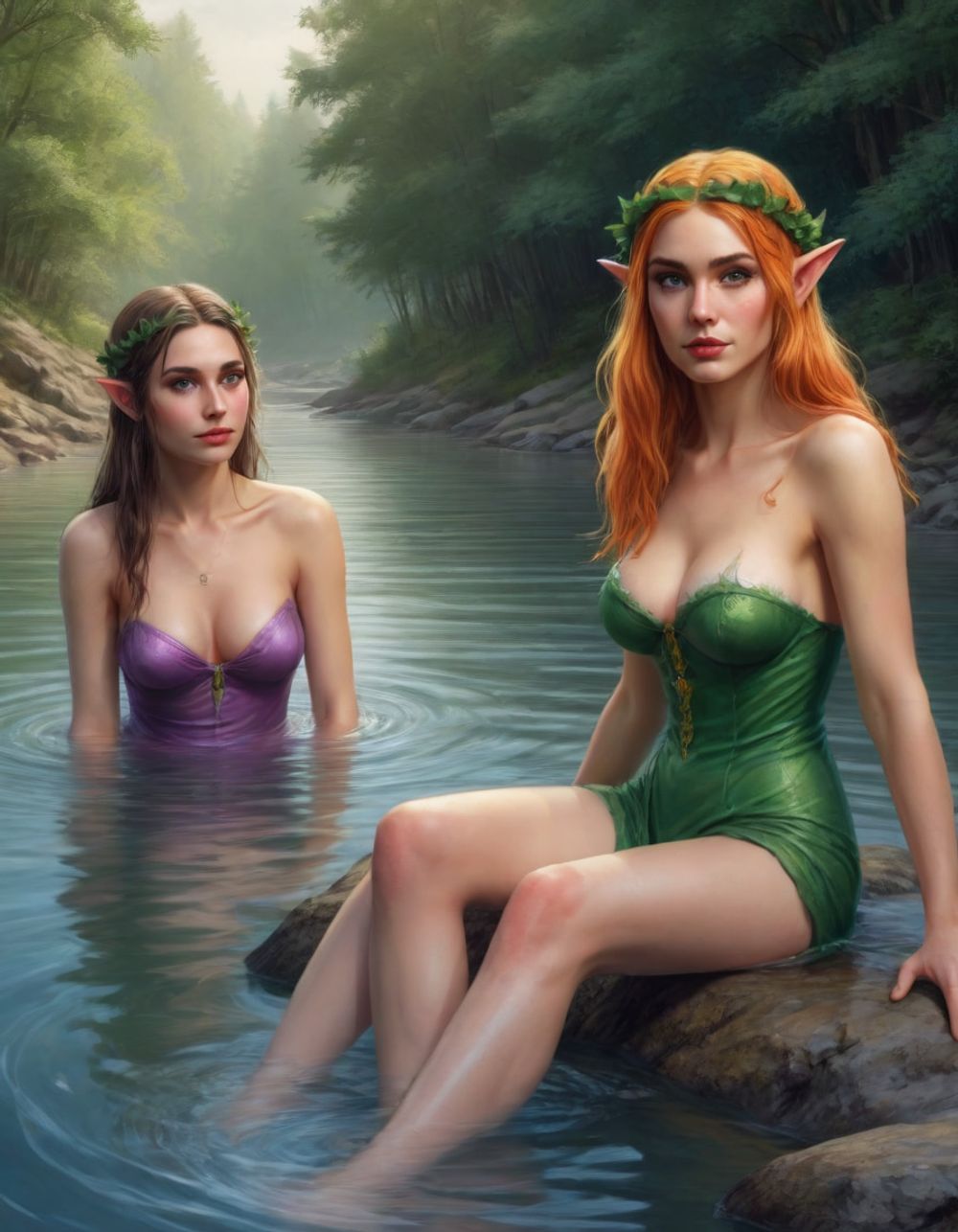 51 Topless beautiful ELF girls photos #33