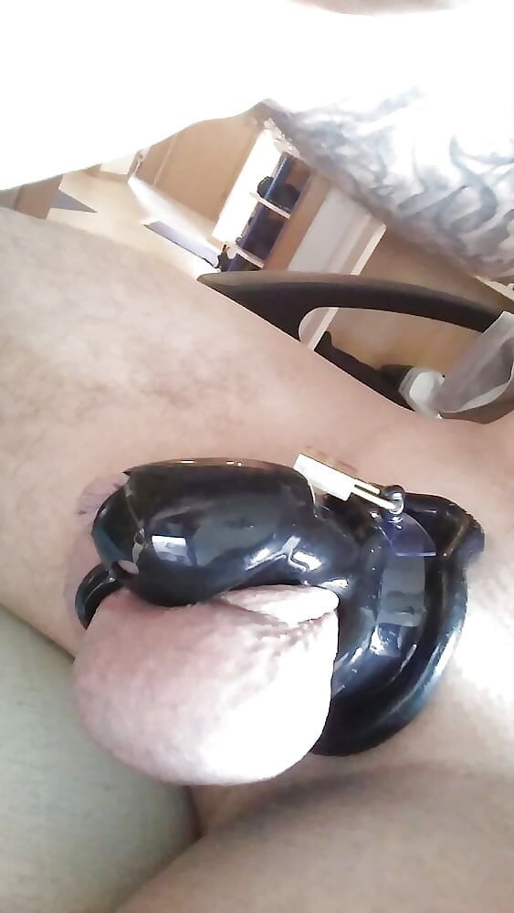 Me in different chastity cages #9