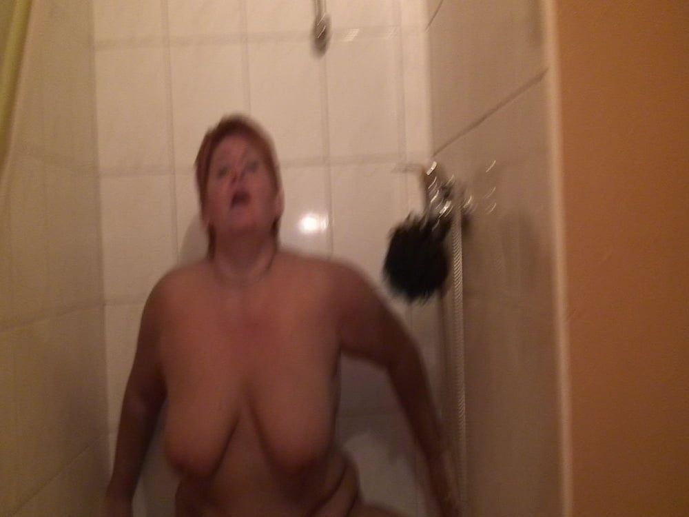 Pissing in the shower