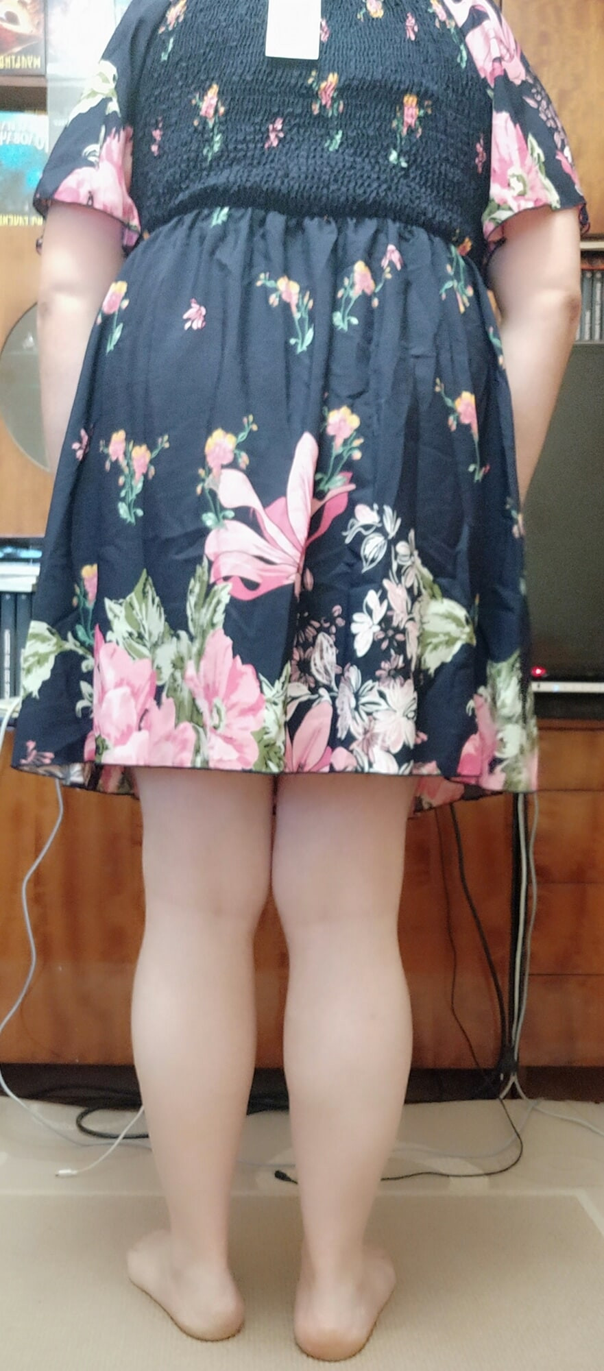 Sissy puts on a strapon and poses with it #37