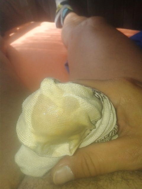 Dick, Socks and my Cum #20