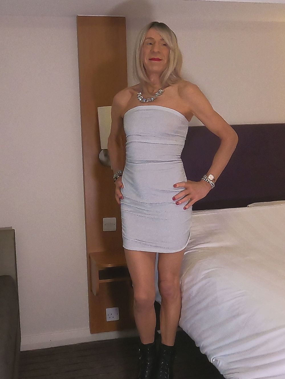 164 Alessia Travestita - Light Grey Stunner #2