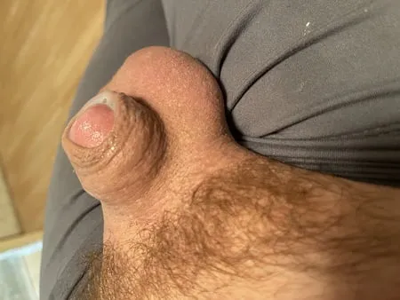 my tiny inverted cock         