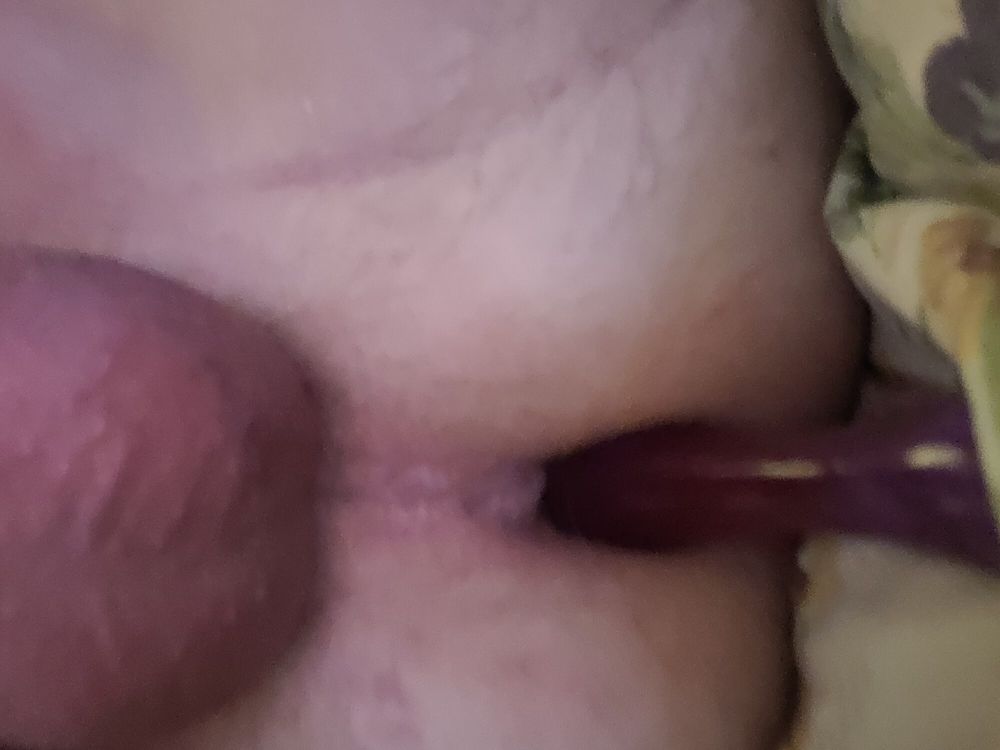 dildo in my ass and pictures of my little cock  #6