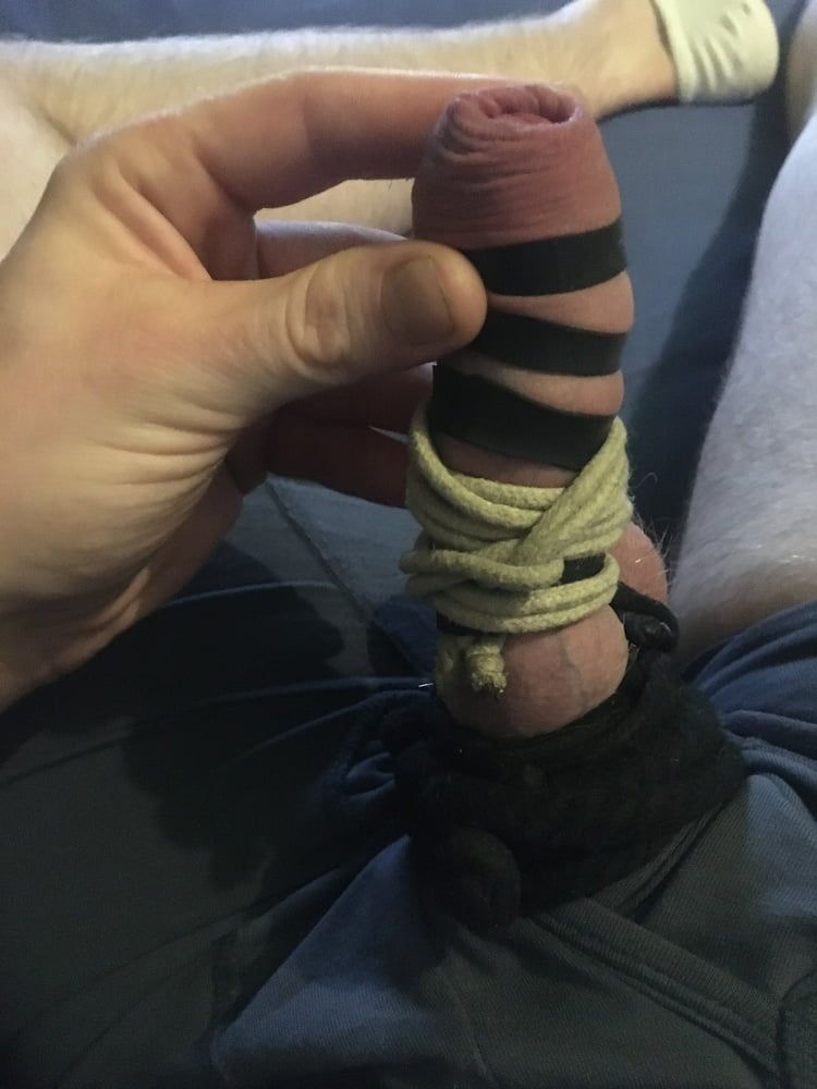 Tied Up Cock And Balls Pt. ll #6
