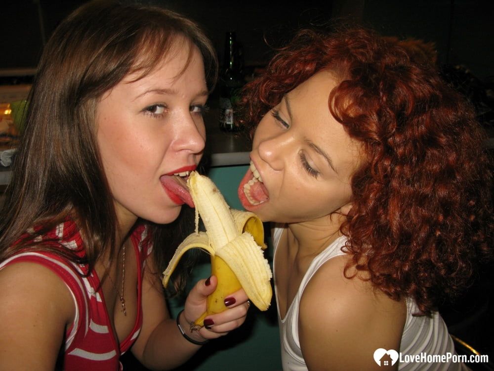 Innocent selfies turn into a hot lesbian adventure #18