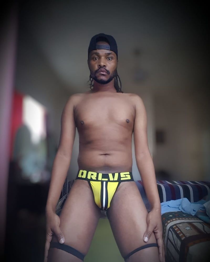 The Xhosa Nudist in underwears