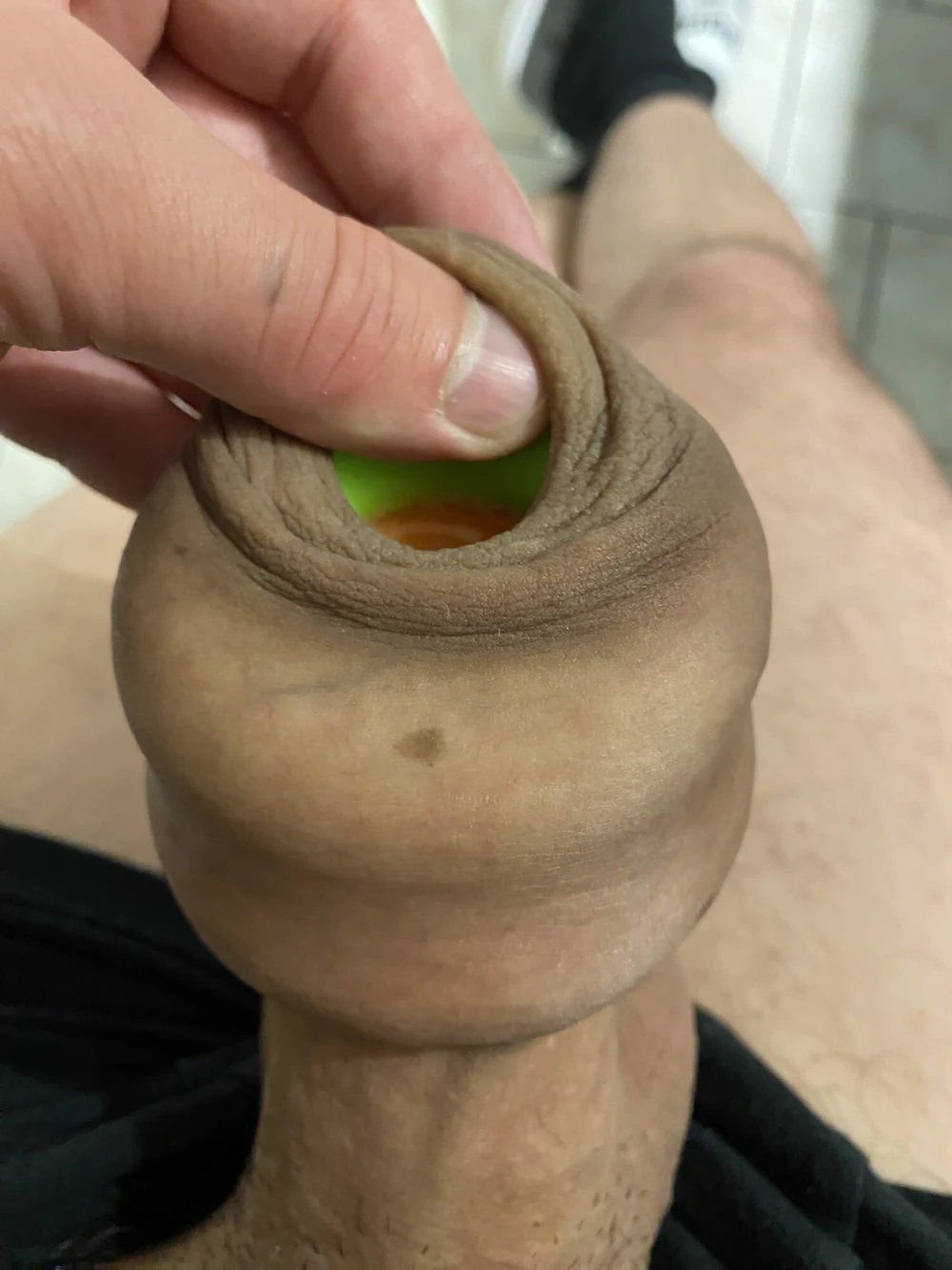 Foreskin stretching donut ring #6
