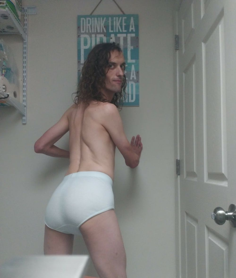 Tighty Whities Nerd Faggot  #8