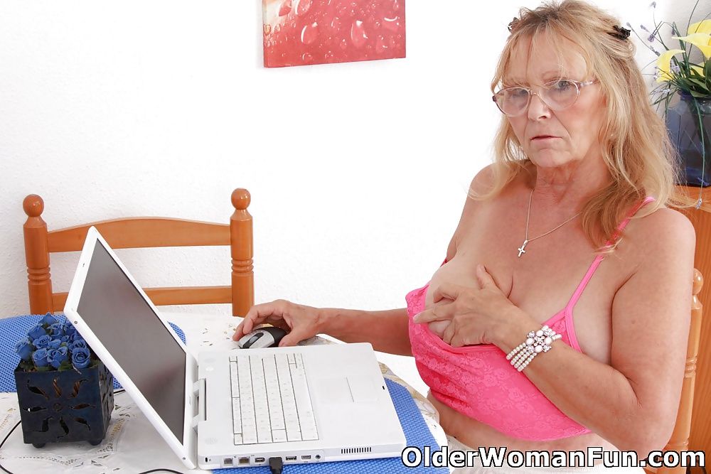 Sultry granny Isabel from OlderWomanFun #2