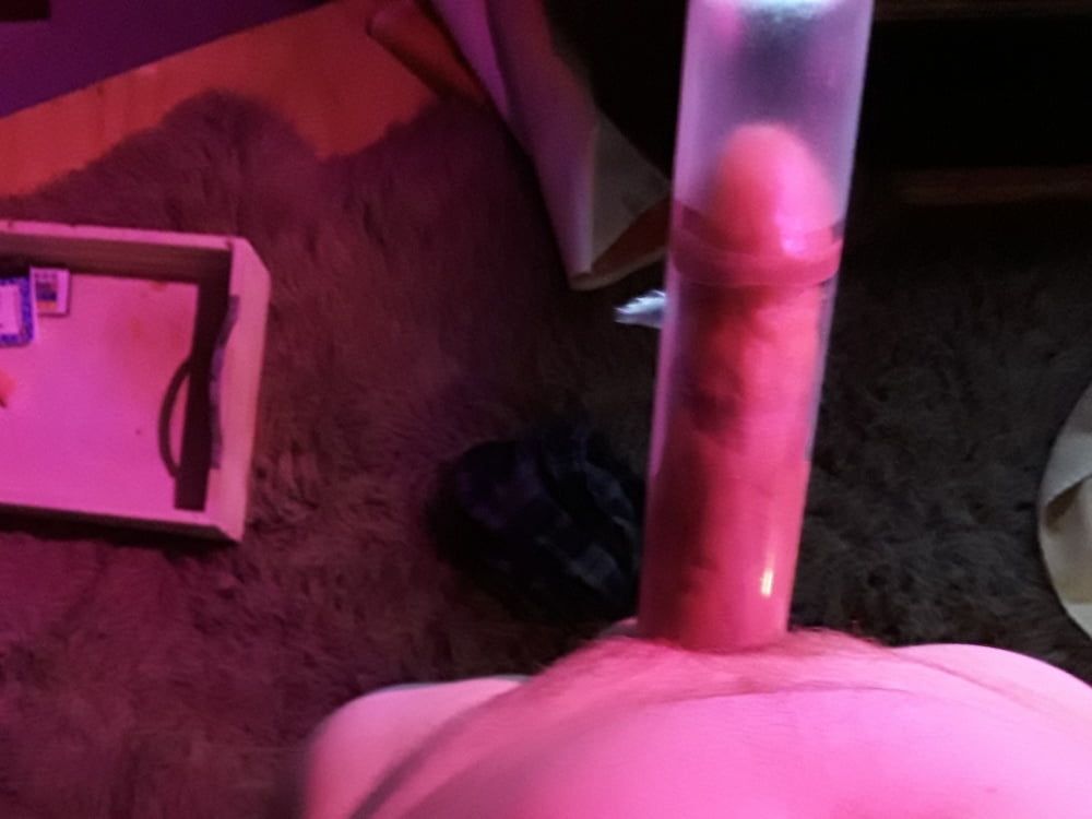 Big Cock pumping and stretching  #28