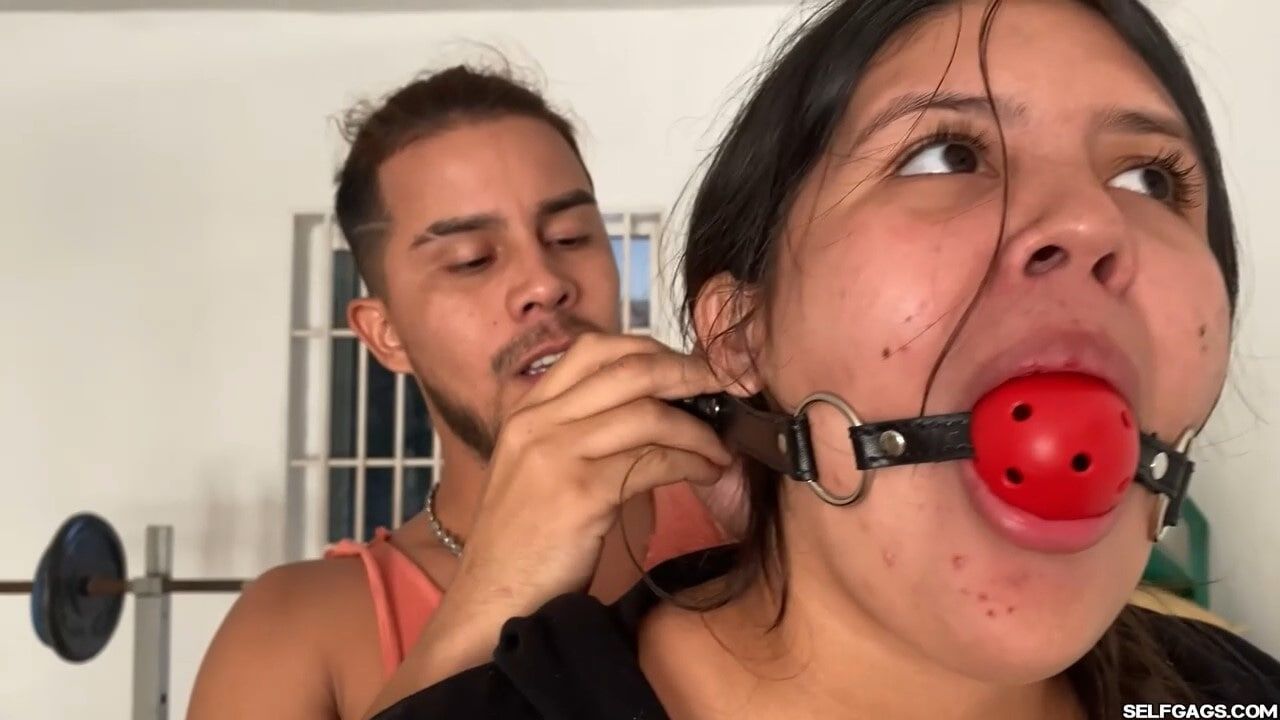 Bitchy Personal Trainer Turned BDSM Slave - Selfgags #8