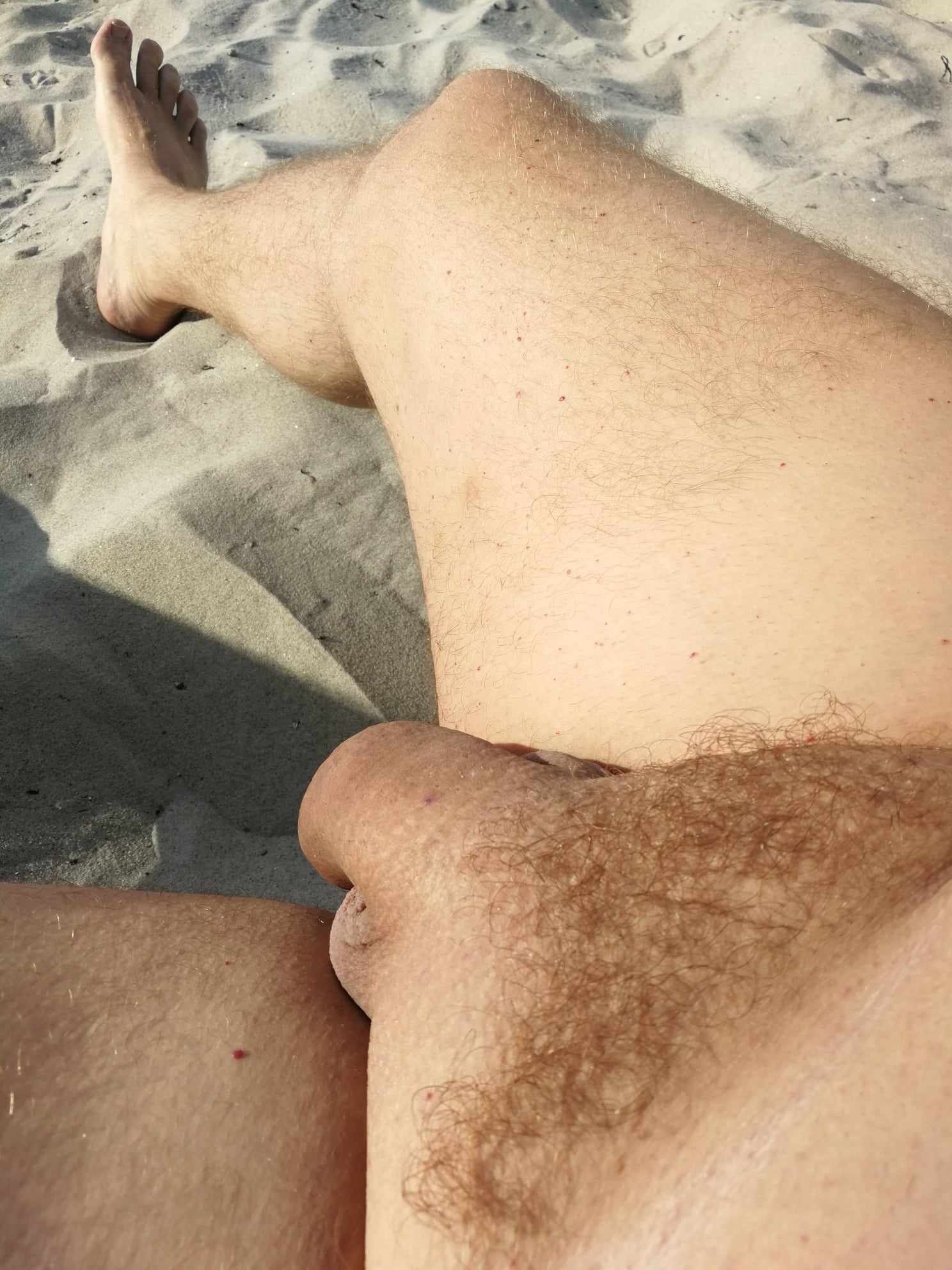 Naked on the public beach #5