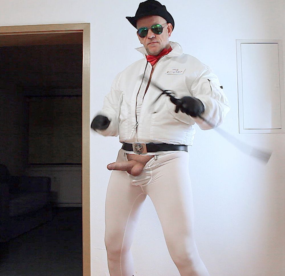 White Lycra Cowboy 1 