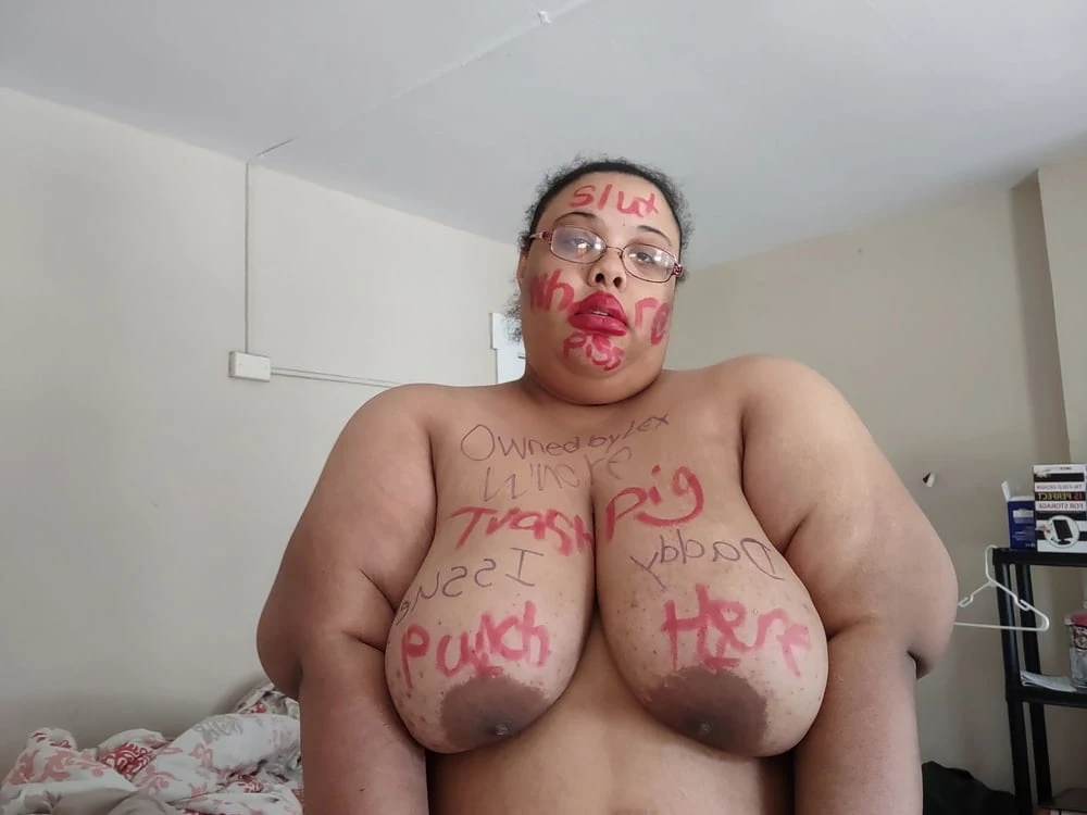 Humiliated SSBBW Jessica Jones Body writing  #30