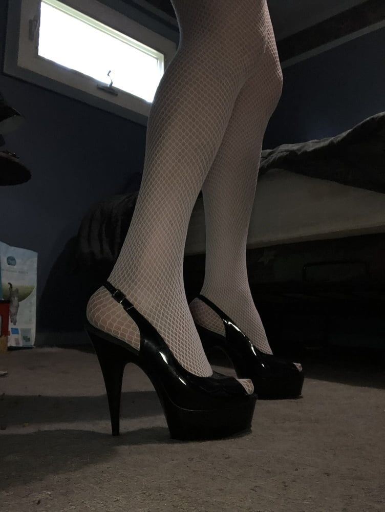 Pantyhose high heels  #6