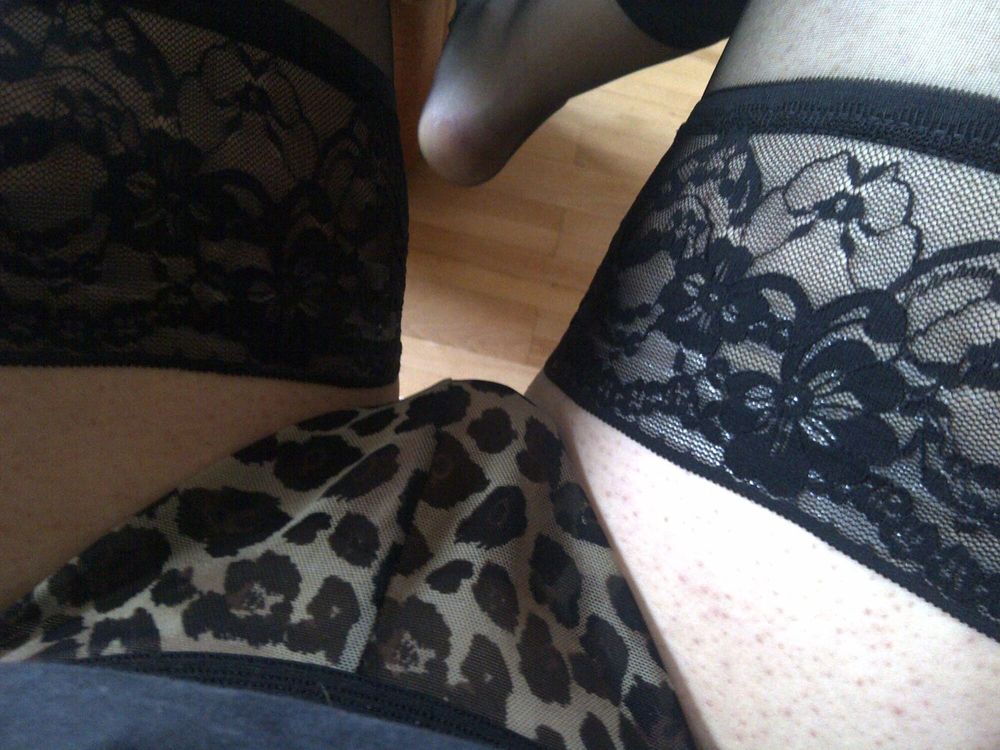 Crossdresser stockings  #8