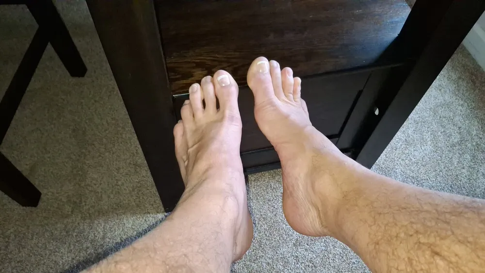 Showing off my sexy curvy feet #26